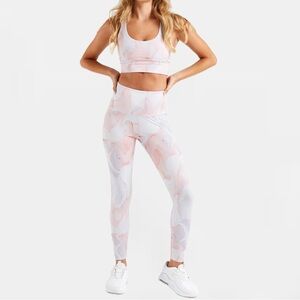 Onzie High Rise Legging - Sunset Marble